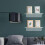 Acrylic Floating Shelf Small Storage Rack Wall-Mounted Transparent 4
