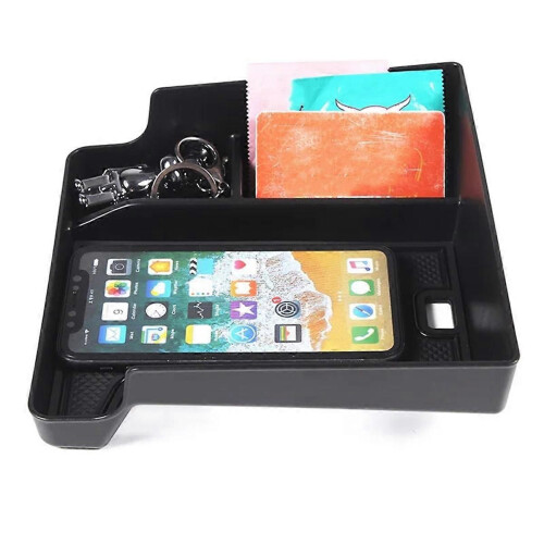 Center Console Organizer Armrest Storage Box Tray compatible for Q6 2023 2