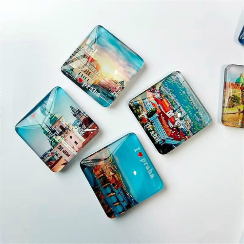 Square DIY Blank Pin Button Badges Material 50x50mm 1