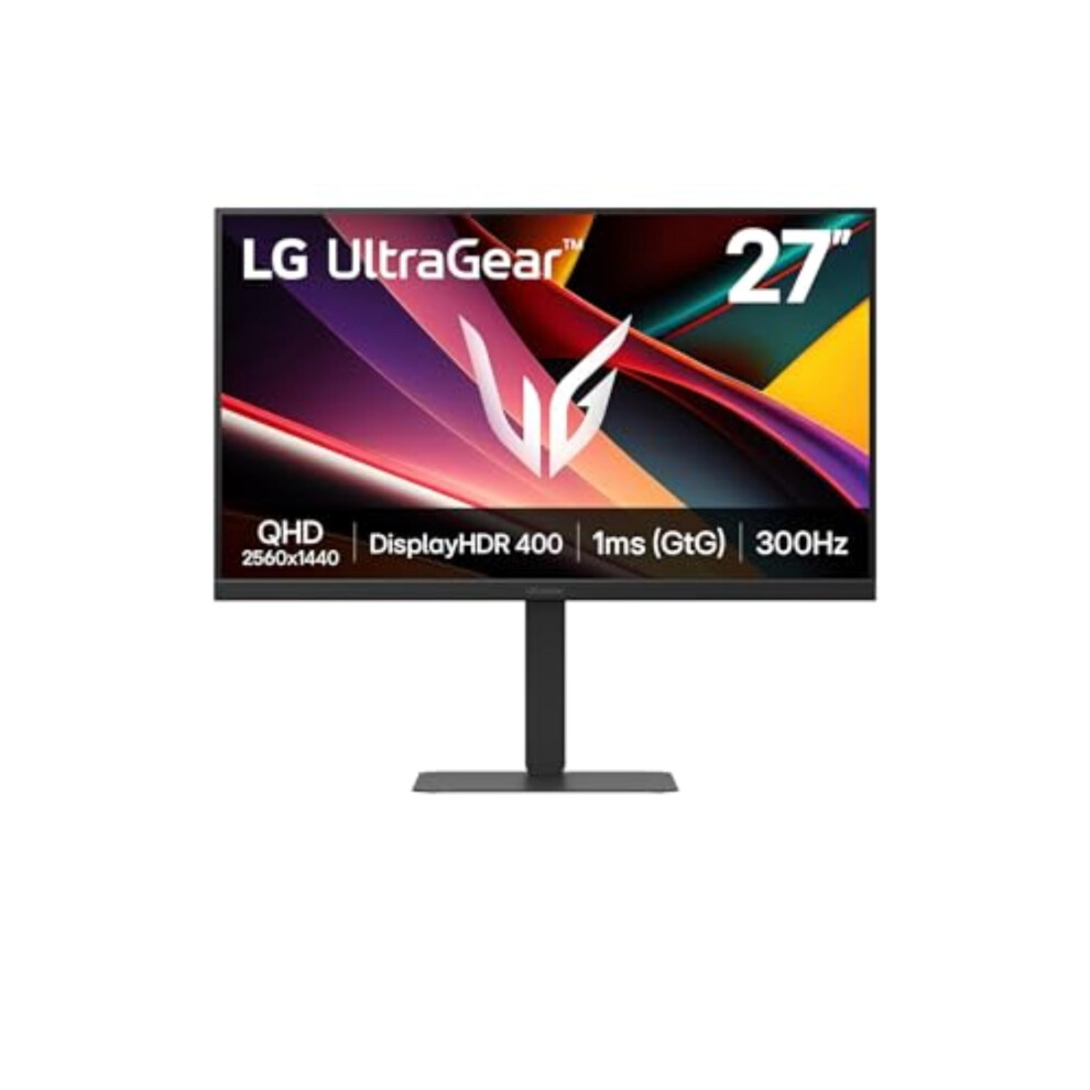 Lg Ultragear G6 27G610a Gaming Monitor - Qhd 1440P Ips 27 Inch, 200Hz, 1Ms Gtg, Freesync Premium, Displayhdr 400, Hdmi, Dp1.4(Dsc), Black