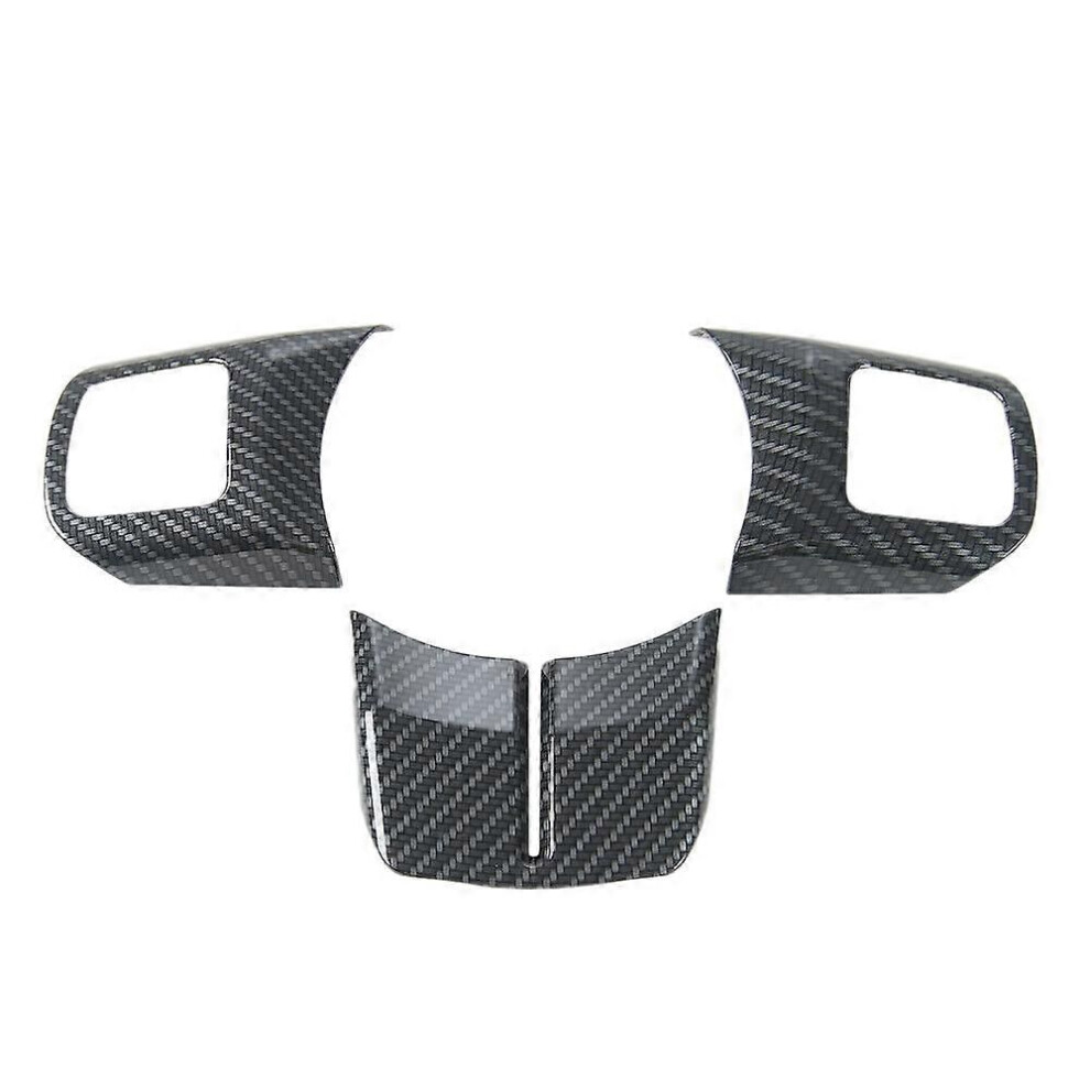 Carbon Fiber Steering Wheel Decoration Trim For Jk 9319739855654
