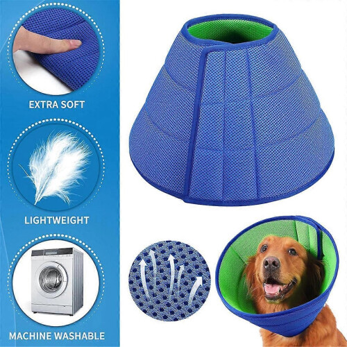 Collar isabelino protector para perros 1