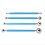 20 Pack Spring Clay Cutters Kit, 3D Printed Flower Clay Tools 2
