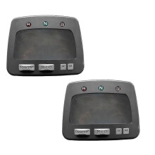 2PCS Dash Upper Speedometer Case Cover for Foreman 500 TRX500FA Rancher 350 37201-HN0-A01 37201HN0A01