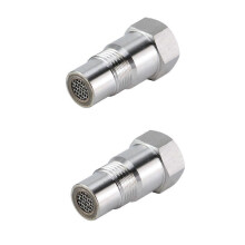 2Pcs Oxygen O2 Sensor Spacer Adapter Bung Catalytic Converter Fix Check Engine Light