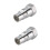 2Pcs Oxygen O2 Sensor Spacer Adapter Bung Catalytic Converter Fix Check Engine Light 1
