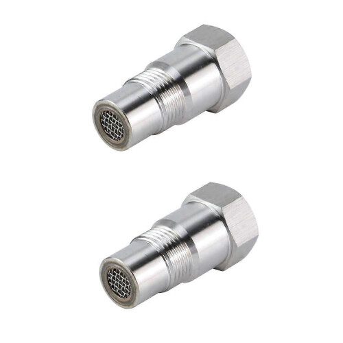 2Pcs Oxygen O2 Sensor Spacer Adapter Bung Catalytic Converter Fix Check Engine Light