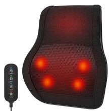 WERTYI Shiatsu Back Massager with Heat, Back Neck Massager for Tension Release, Deep Tissue 3D Kneading Massage Pillow for Office Home Use, Gifts for
