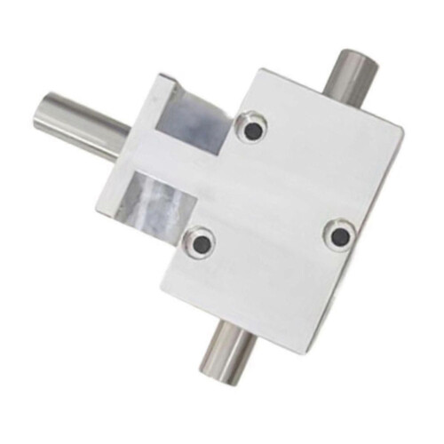 1:1 Helical Bevel Gear Shaft 12mm Codirectional Double Output Shaft 90 Degree Differential 1