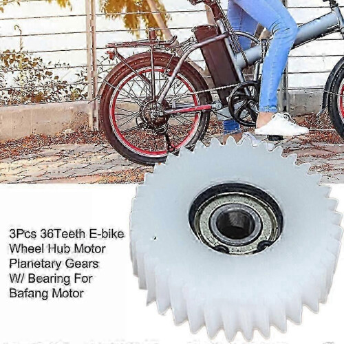 3 τεμάχια 36T 47.5x13.5mm Ηλεκτρικό ποδήλατο με νάιλον πλανητικά γρανάζια με ρουλεμάν 1