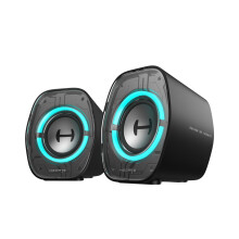 Edifier G1000 II Desktop Computer Speakers for Gaming, 4W RMS, 2.5" Full-Range Driver & Enhanced Bass, Bluetooth 5.4 with USB-C/AUX, 9 Dynamic RGB Lig