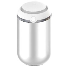 Car Air Freshener Aroma Diffuser USB Charging Silver