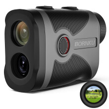 BORNKU Golf Range Finder with Slope Switch On/Off, 1100 Yards,