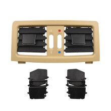 Rear Air Conditioning Vent Grille Cover compatible for E60 E61 5Series Beige