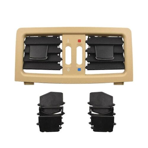 Rear Air Conditioning Vent Grille Cover compatible for E60 E61 5Series Beige