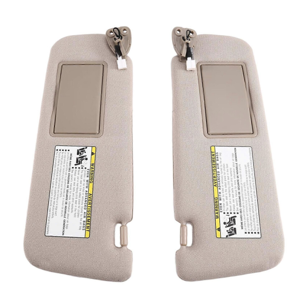 852013K010qd 852023K000qd Car Sun Visor Lh Rh=1Set Compatible For Hyundai Sonata 2006-2008 Beige 9319739862683