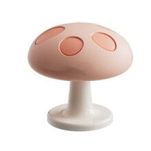 Mushroom Shape Toilet Flush Button For Bathroom Easy-Pink M
