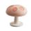 Mushroom Shape Toilet Flush Button For Bathroom Easy-Pink M 1