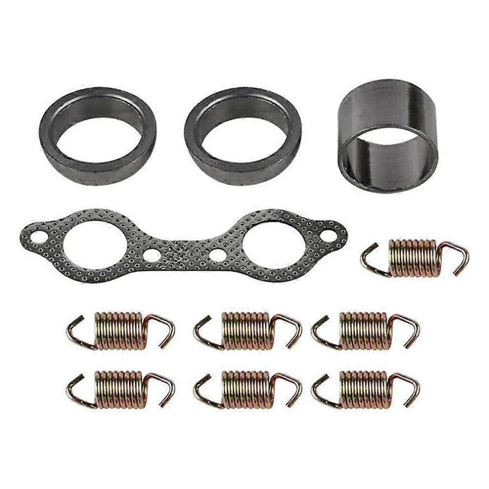 Utv Exhaust Pipe Manifold Gasket And Spring Rebuild Kit For Polaris Rzr 800 2008-2010 5811511 3610047 5250091 9152359392457