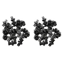 200Pcs Clips Retainer Fastener Screws Mountings Nut Clamp 91505-TM8-003 for