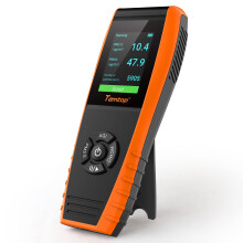 Temtop Air Quality Monitor Detects PM2.5 PM10 Formaldehyde TVOC AQI Temperature Humidity Tester Particle Counter Indoor Outdoor Air Pollution Detector