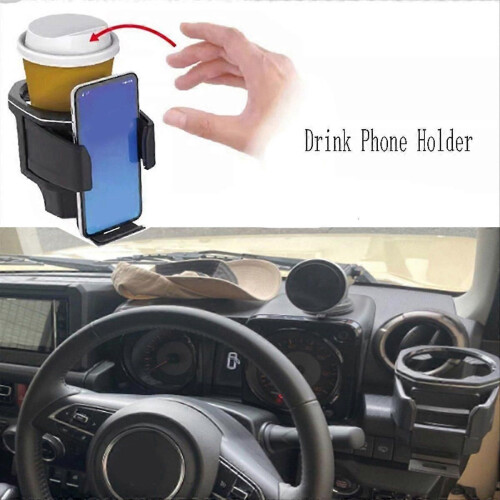 Car Front Cup Handle Drink Phone Holder Organizer Storgae for Suzuki 1