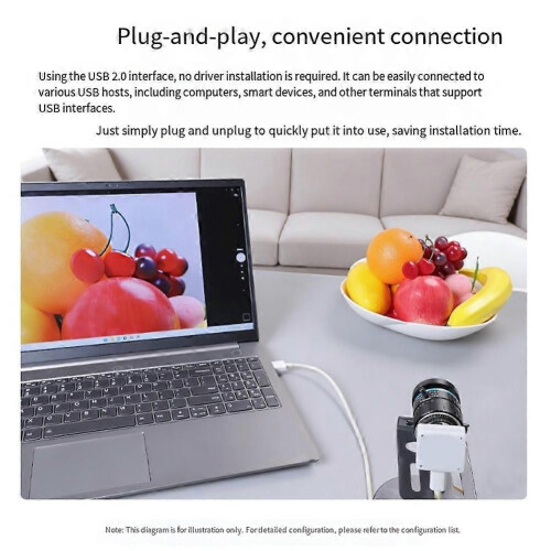 Κάμερα web IMX577 USB 12 Megapixel, υποστηρίζει ανάλυση 3840x3024, συμβατή με φακούς C/CS 1