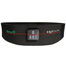 TESMED Absolute: EMS Abs Trainer Muscle Stimulator, Belt for Central and Lateral Abdominal Electro Stimulation - USB Rechargeable, 15 Programs, 99 Int