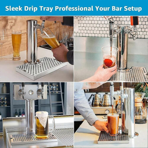 Δίσκος στάλαξης μπύρας για Kegerator, Δίσκος στάλαξης από ανοξ 1