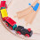 4Pièces Ensemble Rail Bois , Adaptateurs Pour De Train 3