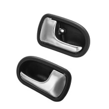 1 Pair Car Left & Right Front Rear Interior Door Handle, for 323 1995 1996 1997 1998 1999 2000 2001