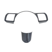For DN8 2024 Car Steering Wheel Cover Trim Decorative Frame Carbon Fiber Interior Accessories