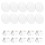 Pack of 10 Sturdy Cakes Boxes Feature See Through Lid-10IN 1