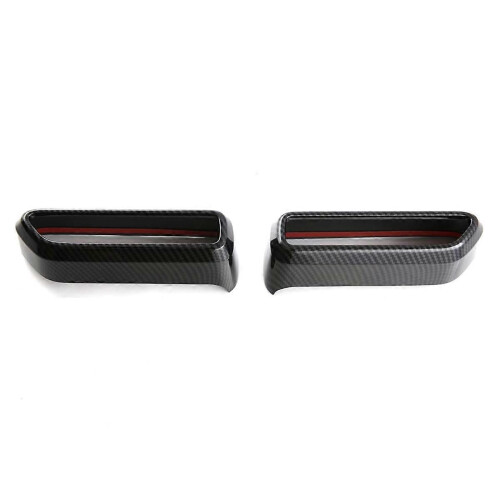 2PCS Interior Dashboard Air Vent AC Outlet Covers for