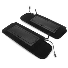1 Paar Sonnenblenden mit LED-Beleuchtung 12459827 14081826 für C4 1984-1996, inklusive Kosmetikspiegel