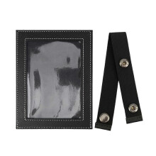 Car Visor Photo Frame PU Leather Car Visor Photo Frame Decoration B
