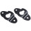 20PCS Audio Speaker Wall Mounted Iron Hanger Plate Black 4.8cm Long 4