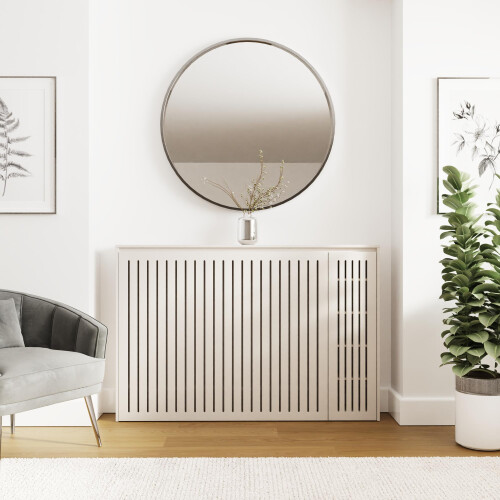 GFW Cooper Storage Radiator Cover Black