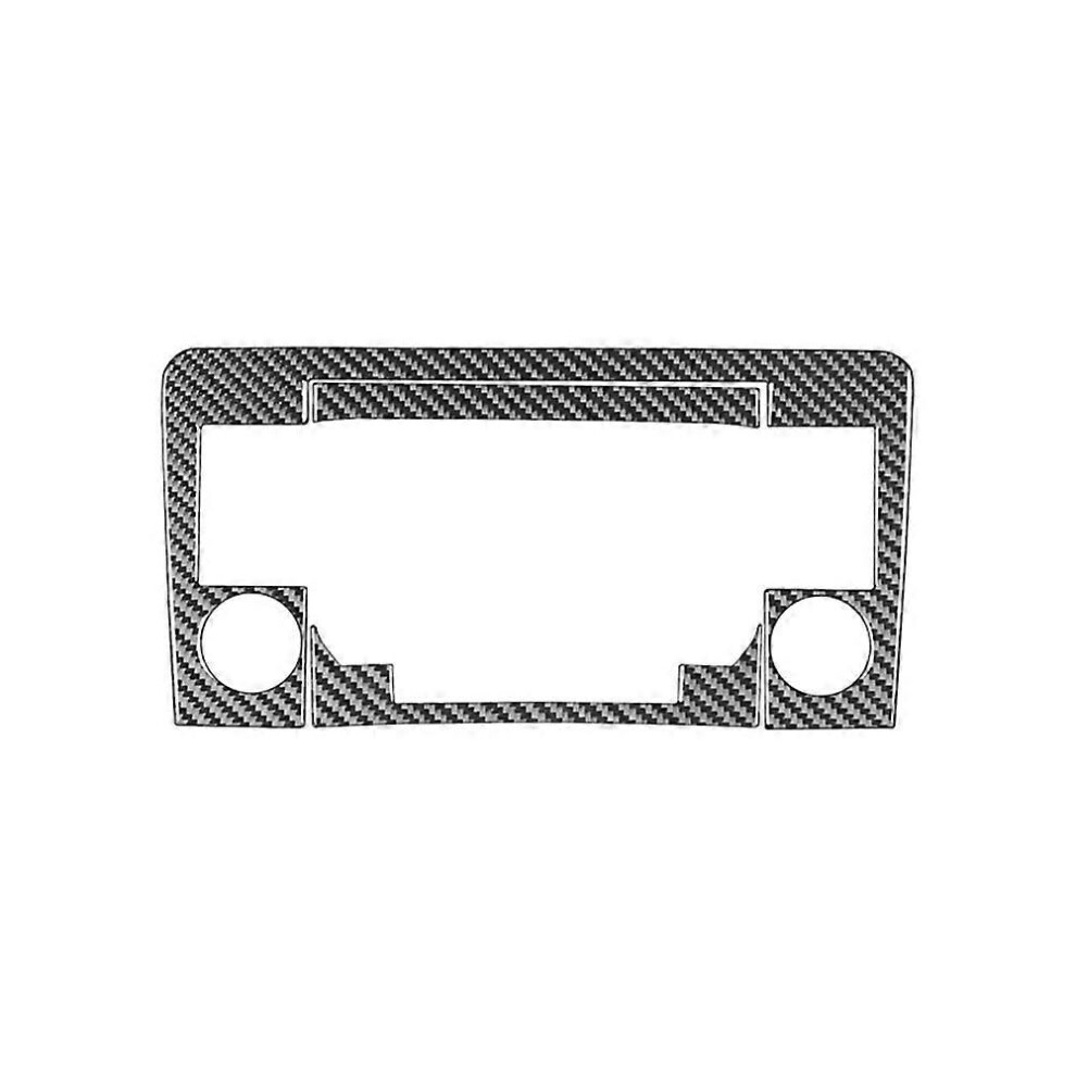 Center Console Radio Navigation Frame Cover Trim For M Class W164 2006-2011 Carbon Fiber Accessories 9319739864052