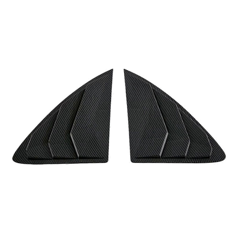 Rear Side Window Louvers For E Class W214 2024 Accesories Air Vent Scoop Louvers Trim Abs Carbon Fib 9319739858884