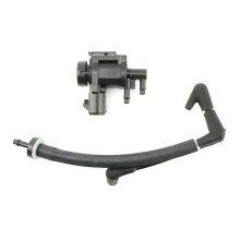 For Ford F150 2015-2020 7L149H465-BA 9L149H465-BA Auto Hub Lock Vacuum Line Tube Check Valve + SOLENOID