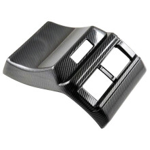 For Honda Accord 2023 2024 11Th Car Rear Air Conditioning Outlet Cover Trim Interior Accessorie (ABS Carbon Fiber)
