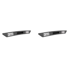 2X Kofferbak Grip Kentekenverlichting Trim Montage 8P48275743FZ Voor- A3 A4 A6 Q7 RS3 S4 Auto Accessoires