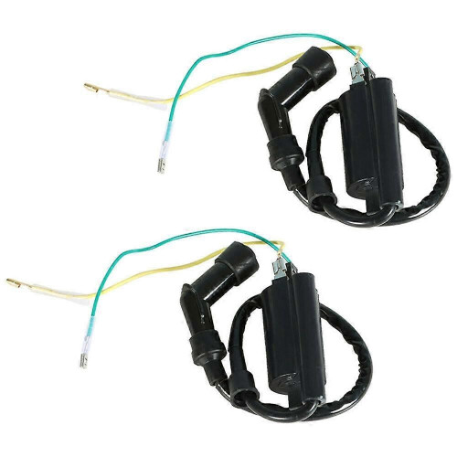 2-Pack for 12V Ignition Coil CB350 CL350 SL350 CL450 CB450 1