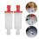 2Pièces Filtre À Carburant Inline Plastique Multi Couleur Pour 5