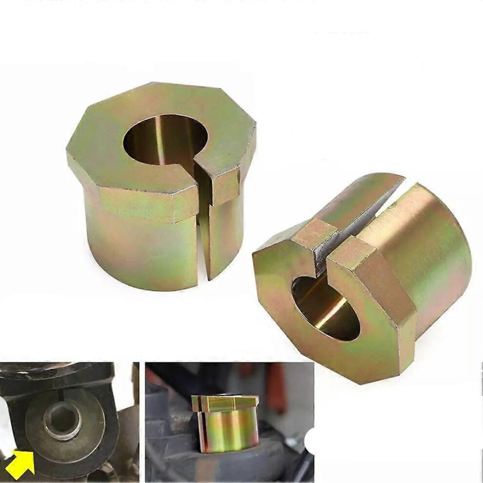 2Pcs Caster Shim Kr23228 For Ford F250 F350 F450 Super Duty Excursion Adjustable Alignment Caster Camber Bushing 9319739909791