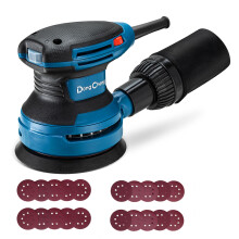 Dong Cheng Random Orbital Sander, 380W 12800 OPM 125MM, Electric Sander Tool with Dust Collection, 6 Variable Speeds