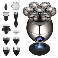 Haosens Trim pod 3.0 The Ultimate Shaver for Women & Men, 5 in 1 Grooming Kit - Rechargeable Wet/Dry Use Electric Razor Head & Body Hair Shavers