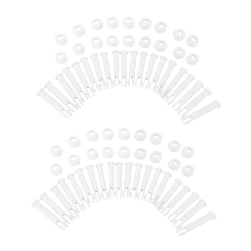 40Pcs ABS Pool Joint Pins, 6cm/2.36in Cap Set Seals for  Swimming Pool Replacement Parts 28270-28273