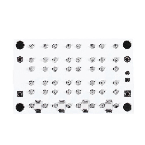 3X DC 3V 5V 12 LED εξαιρετικά φωτεινό λευκό Piranha LED κυκλώματος LED φώτα LED φως γιοτ 1